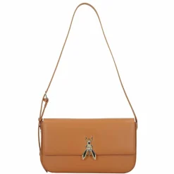 Patrizia Pepe Essential Fly Schultertasche Leder 31 cm