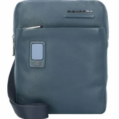 Piquadro Akron Umhängetasche Leder 22 cm