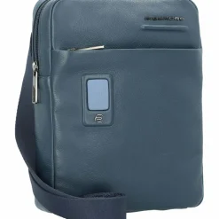 Piquadro Akron Umhängetasche Leder 22 cm