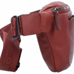 Piquadro Black Square Gürteltasche Leder 31 cm