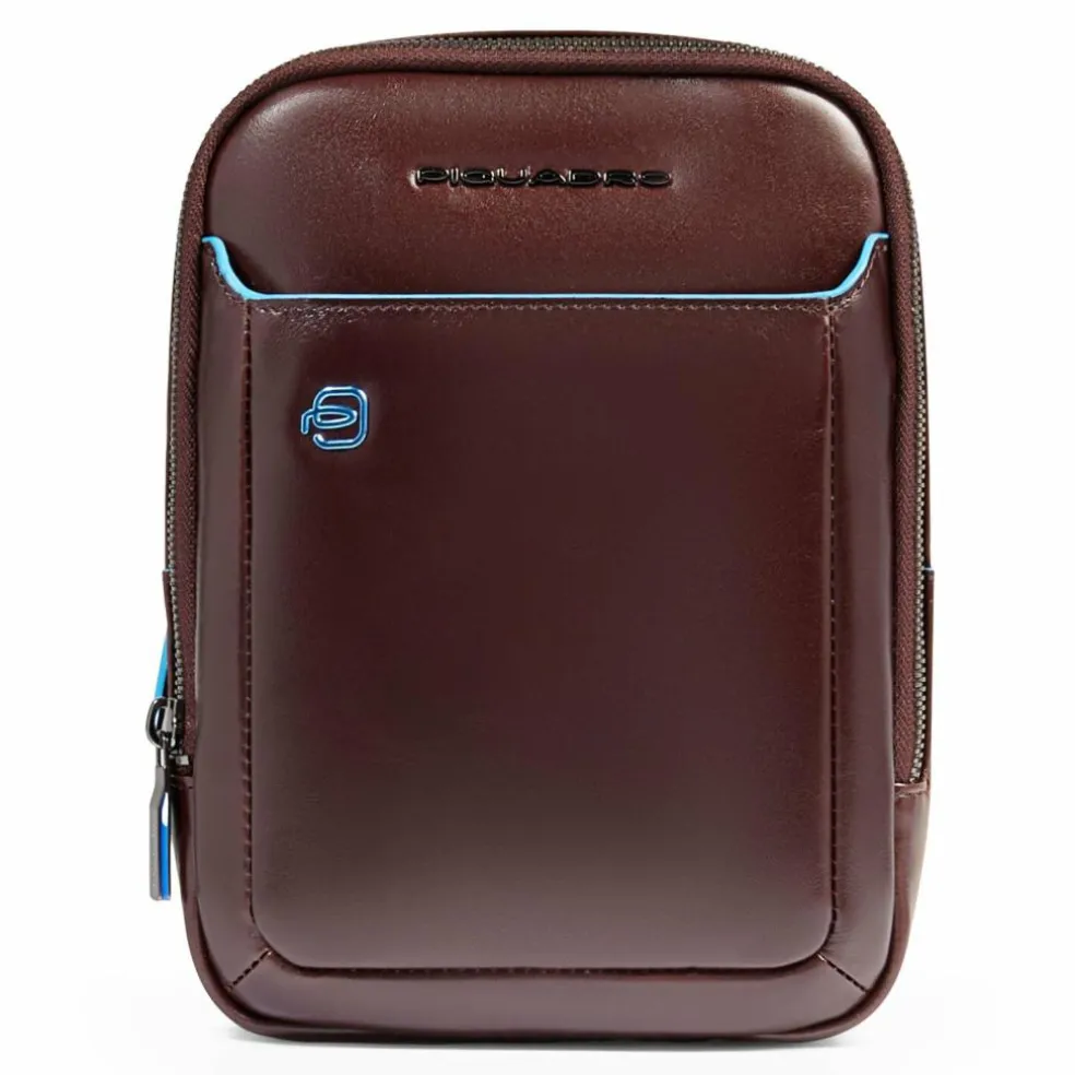 Piquadro Blue Square Mini Bag Umhängetasche Leder 17 cm