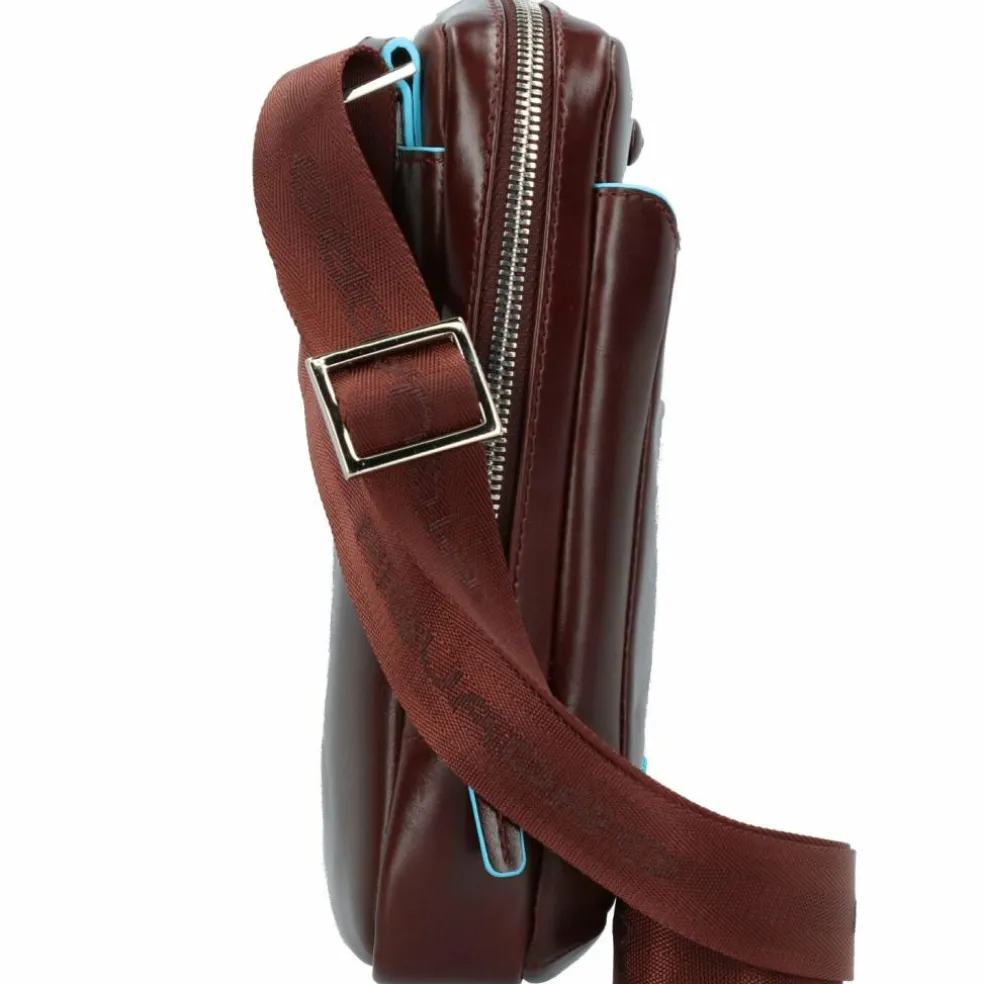 Piquadro Blue Square Umhängetasche Leder 22 cm