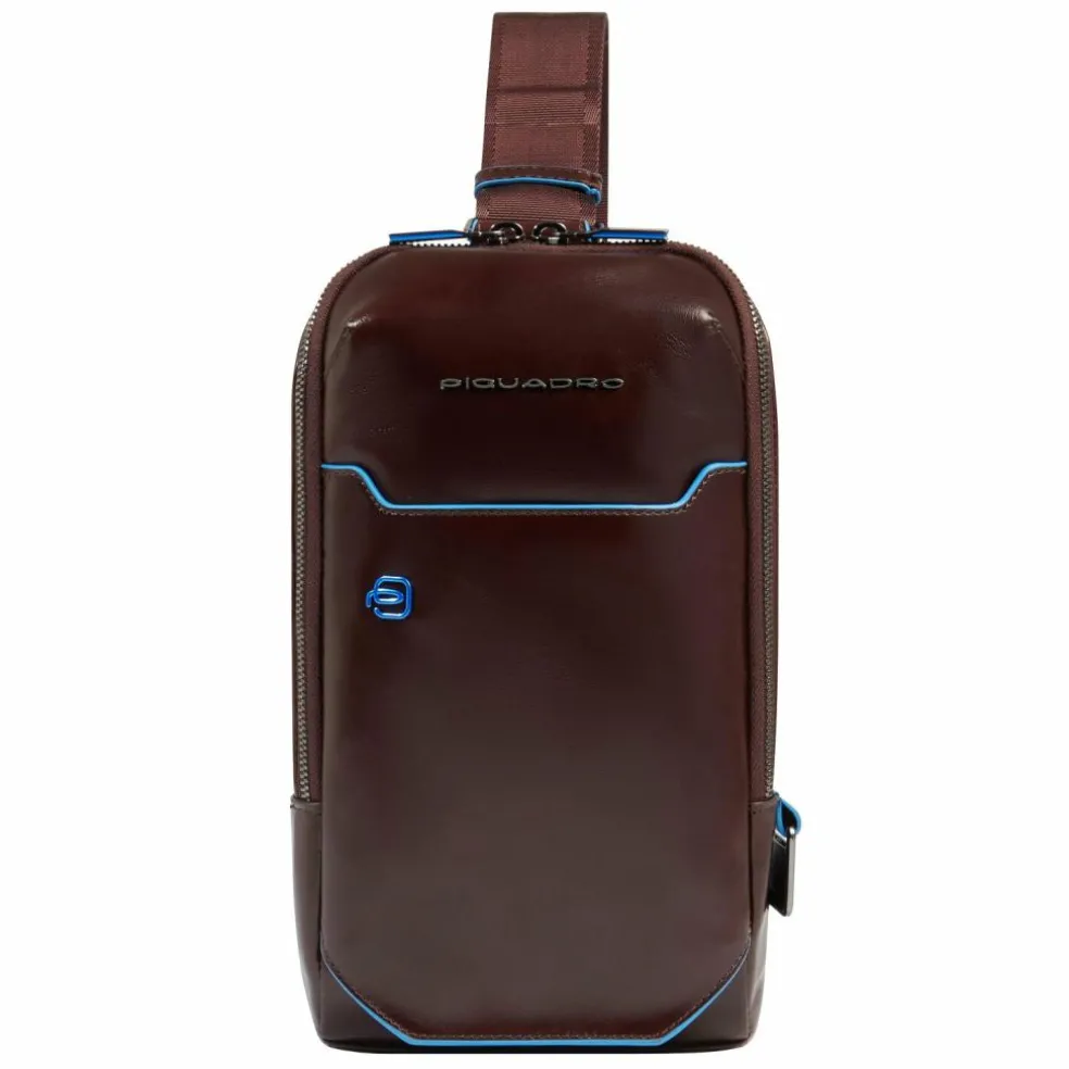 Piquadro Blue Square Umhängetasche Leder 28 cm