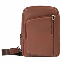 Piquadro Cronus Umhängetasche Leder 18 cm