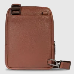 Piquadro Cronus Umhängetasche Leder 18 cm