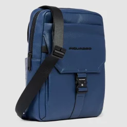 Piquadro Than Umhängetasche RFID Schutz Leder 22 cm