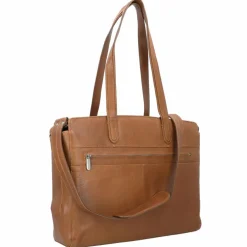 Plevier Power Shopper Tasche Leder 41 cm Laptopfach