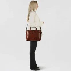 The Bridge Vigna_Nuov Schultertasche Leder 34 cm