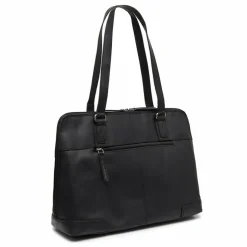 The Chesterfield Brand Branson Schultertasche Leder 37 cm Laptopfach