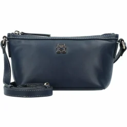 Tommy Hilfiger TH Monoplay Leather Umhängetasche Leder 18 cm